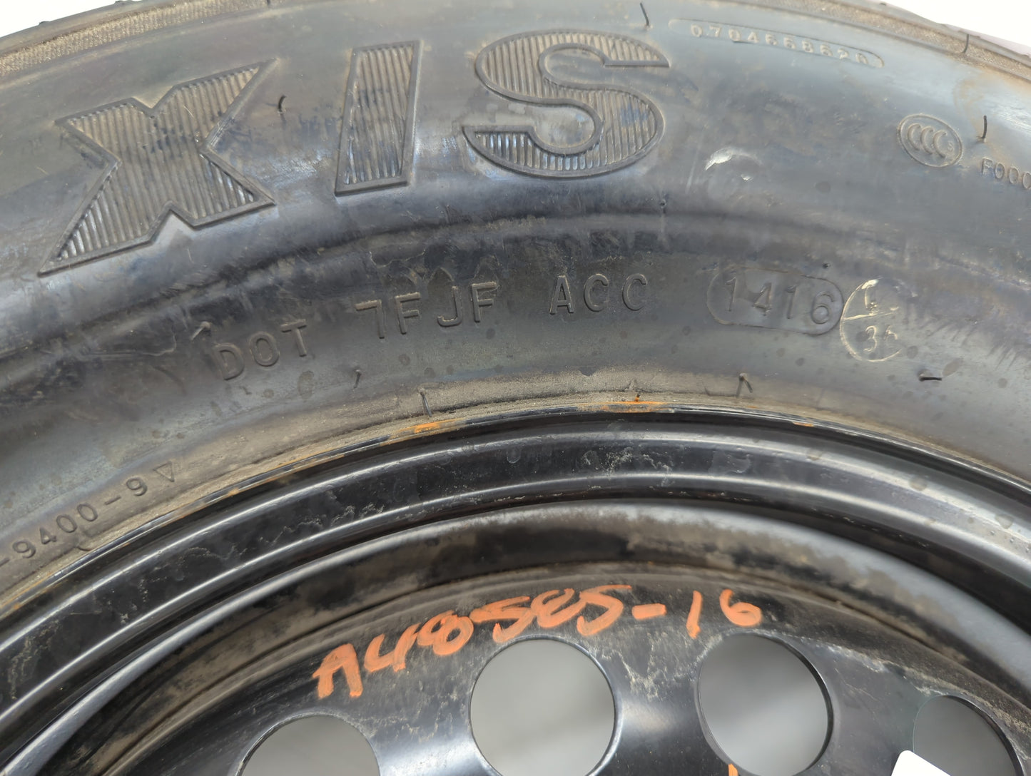 2016-2021 Hyundai Tucson Spare Donut Tire Wheel Rim Oem