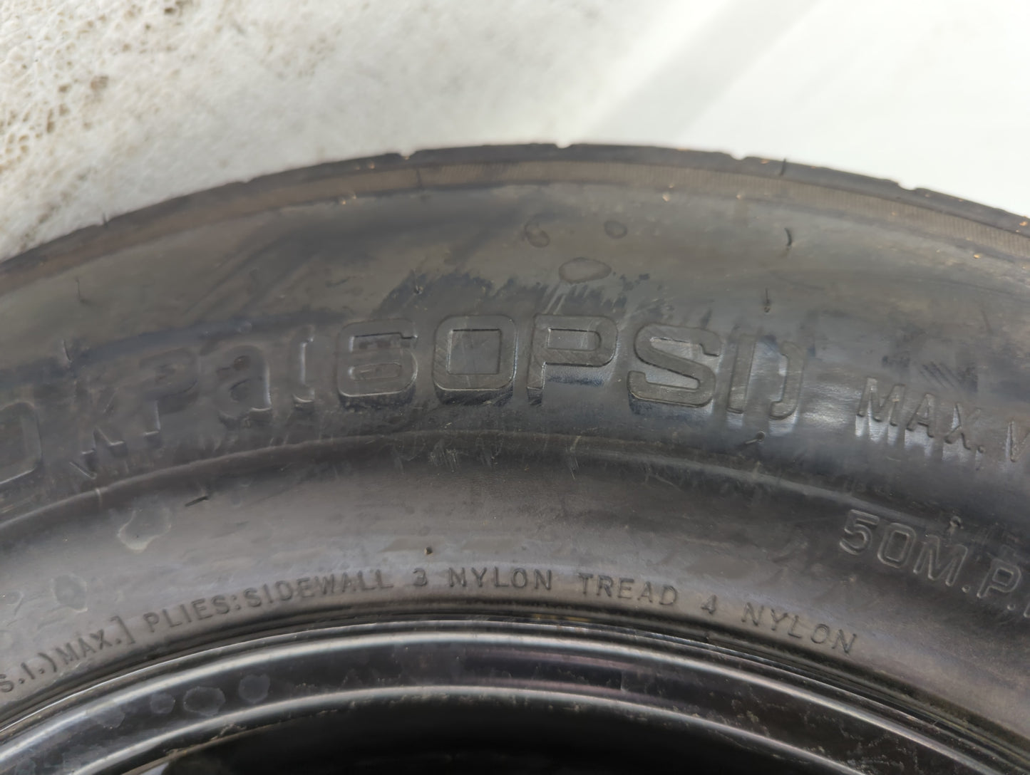 2016-2021 Hyundai Tucson Spare Donut Tire Wheel Rim Oem