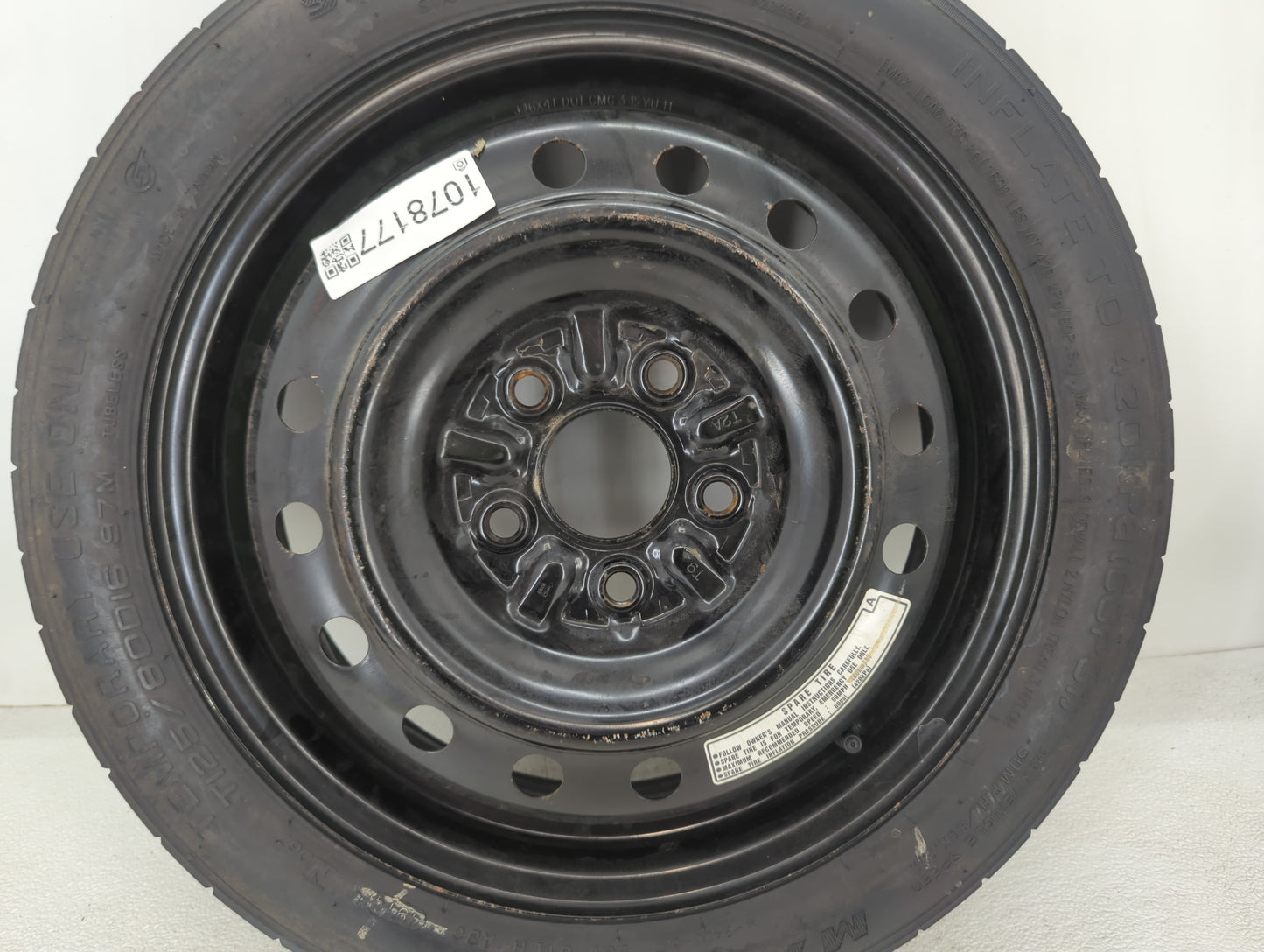 2013-2022 Honda Accord Spare Donut Tire Wheel Rim Oem