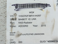 2013-2022 Honda Accord Spare Donut Tire Wheel Rim Oem