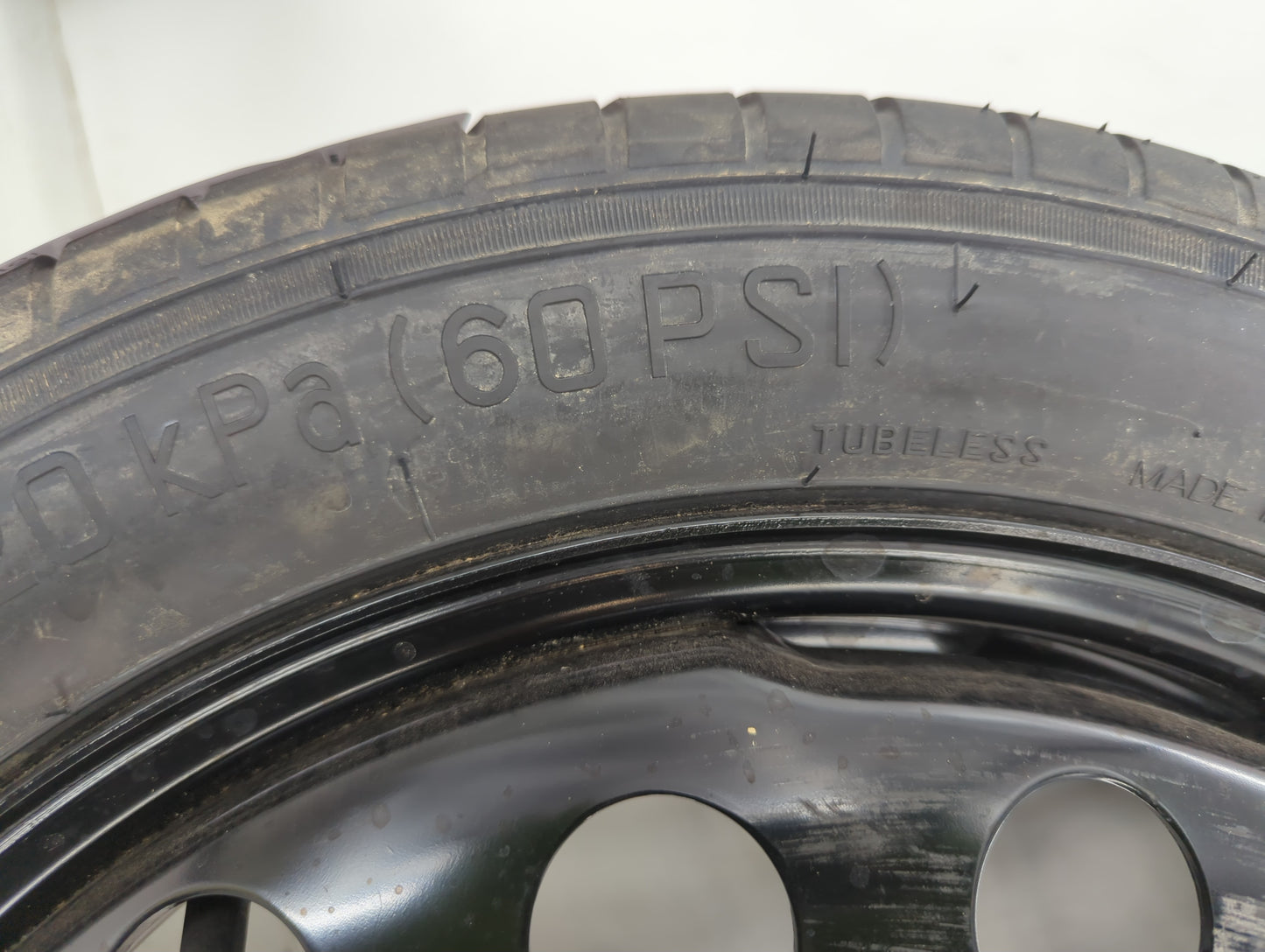 2010-2017 Chevrolet Equinox Spare Donut Tire Wheel Rim Oem