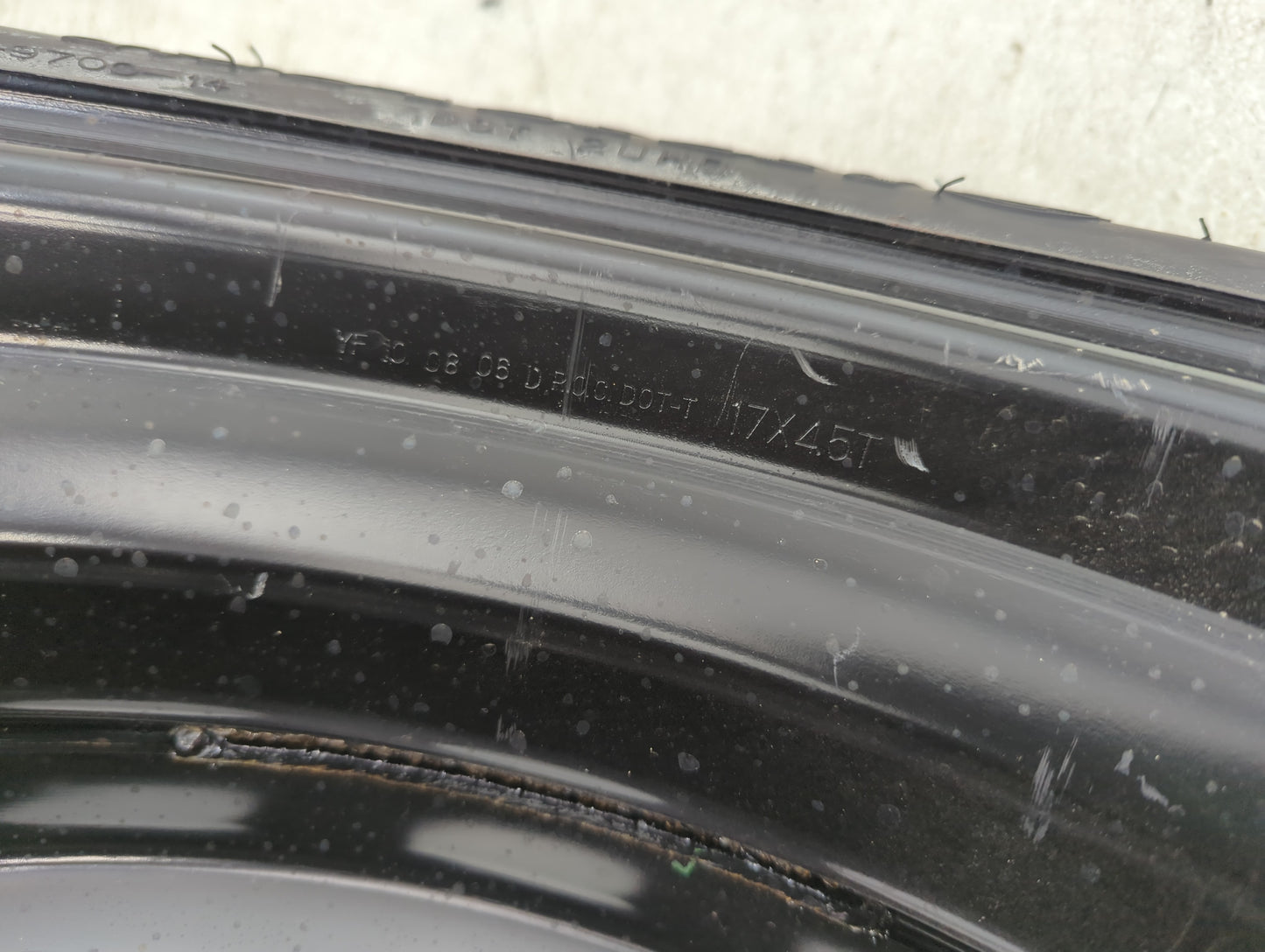 2010-2017 Chevrolet Equinox Spare Donut Tire Wheel Rim Oem