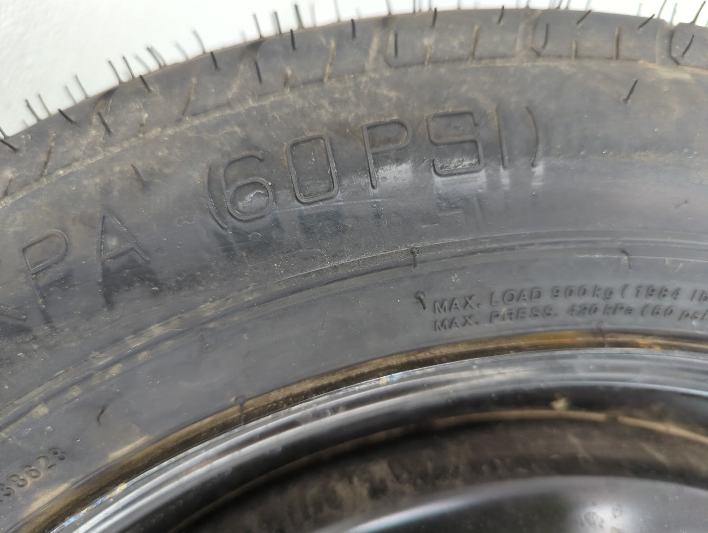 2022-2022 Hyundai Tucson Spare Donut Tire Wheel Rim Oem