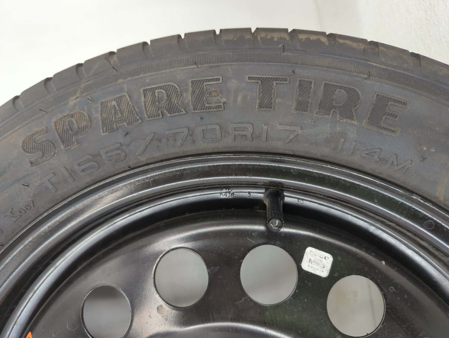 2009-2017 Volkswagen Cc Spare Donut Tire Wheel Rim Oem