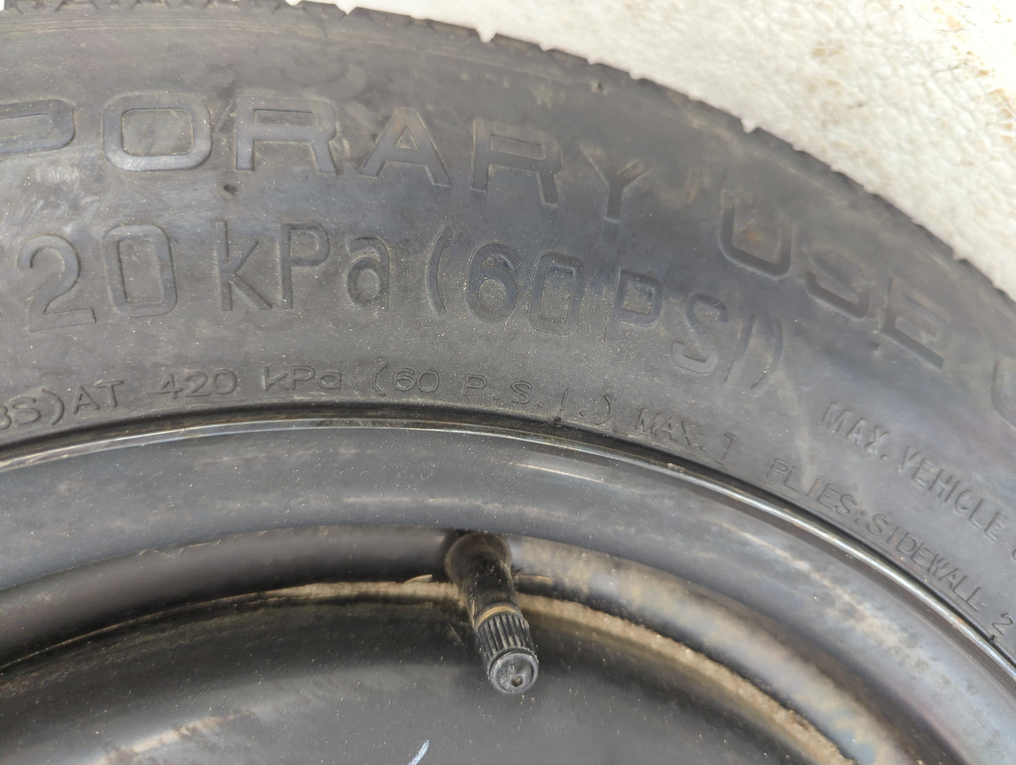 2002-2022 Nissan Altima Spare Donut Tire Wheel Rim Oem