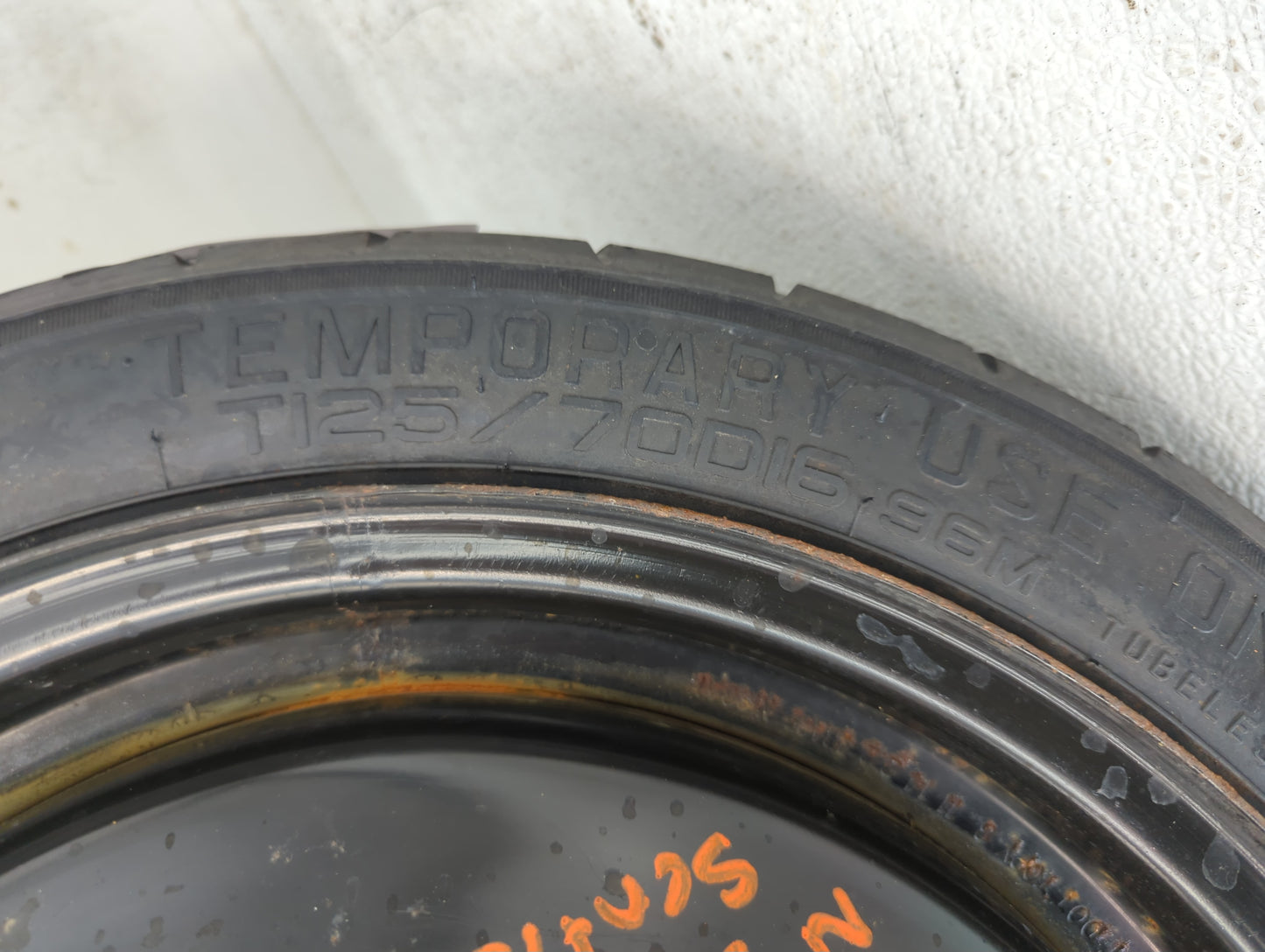 2013-2015 Nissan Sentra Spare Donut Tire Wheel Rim Oem