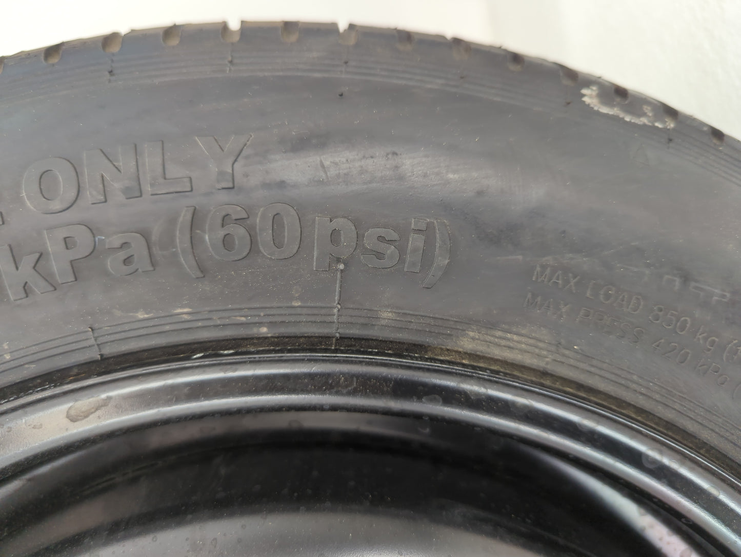 2016-2022 Honda Hr-v Spare Donut Tire Wheel Rim Oem