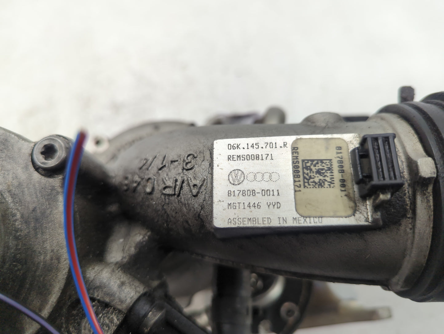 2018 Volkswagen Passat Turbocharger Exhaust Manifold With Turbo Charger - Oemusedautoparts1.com