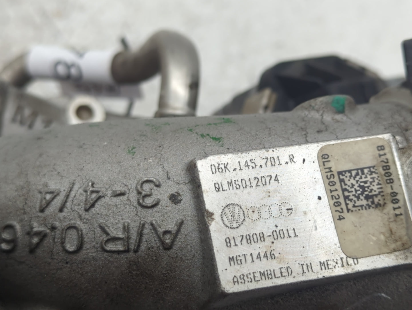 2018 Volkswagen Passat Turbocharger Exhaust Manifold With Turbo Charger - Oemusedautoparts1.com