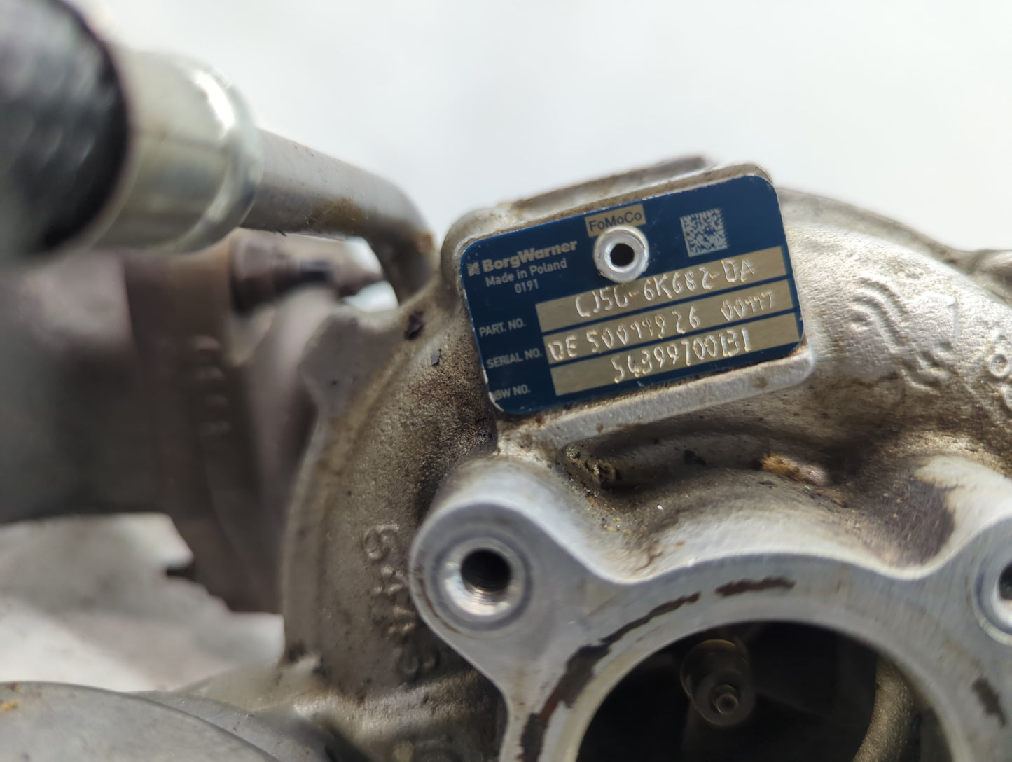 2013 Ford Escape Turbocharger Turbo Charger Super Charger Supercharger - Oemusedautoparts1.com