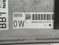 2013-2014 Nissan Altima PCM Engine Control Computer ECU ECM PCU OEM P/N:BEM400-300 A1 Fits Fits 2013 2014 OEM Used Auto Parts - Oemusedautoparts1.com