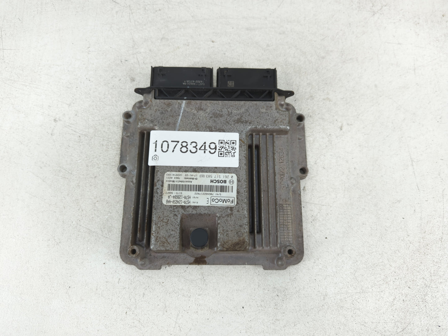 2017-2020 Ford Fusion PCM Engine Control Computer ECU ECM PCU OEM P/N:HS7A-12B684-JA HS7A-12A650-AAB Fits Fits 2017 2018 2019 2020 OEM Used Auto Parts