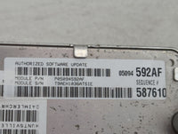 2006 Chrysler 300 PCM Engine Control Computer ECU ECM PCU OEM P/N:P05094592AF Fits OEM Used Auto Parts - Oemusedautoparts1.com