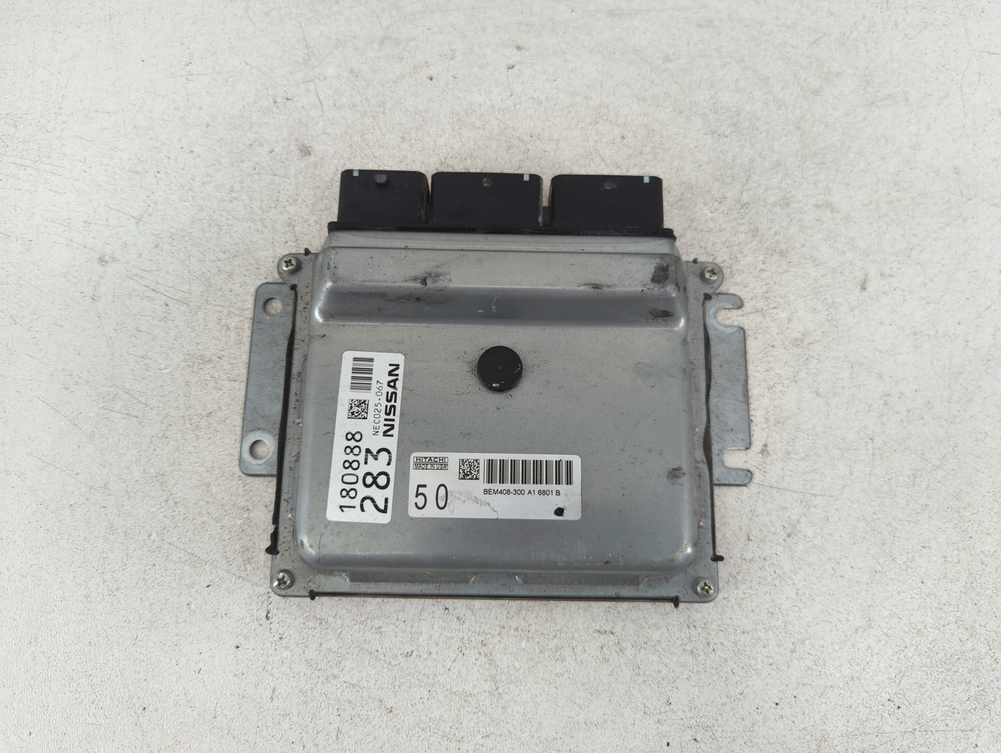 2016-2017 Nissan Altima PCM Engine Control Computer ECU ECM PCU OEM P/N:BEM408-300 A1 Fits Fits 2016 2017 OEM Used Auto Parts - Oemusedautoparts1.com