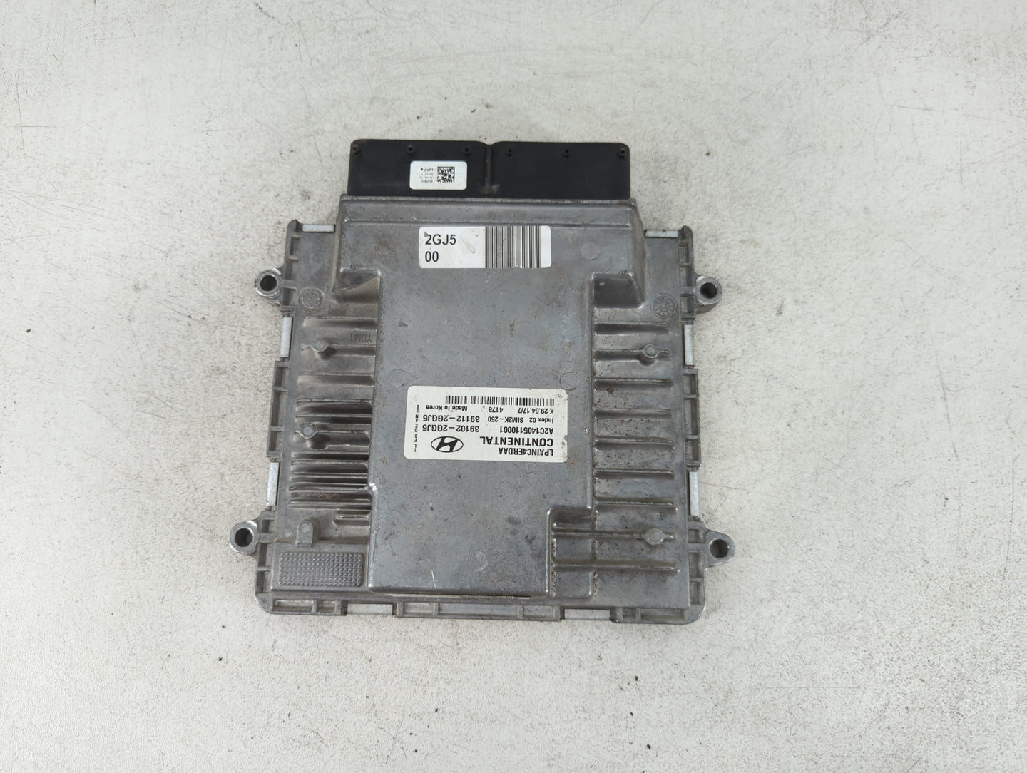 2018-2019 Hyundai Sonata PCM Engine Control Computer ECU ECM PCU OEM P/N:39112-2GGJ5 39102-2GGJ5 Fits Fits 2018 2019 OEM Used Auto Parts - Oemusedautoparts1.com