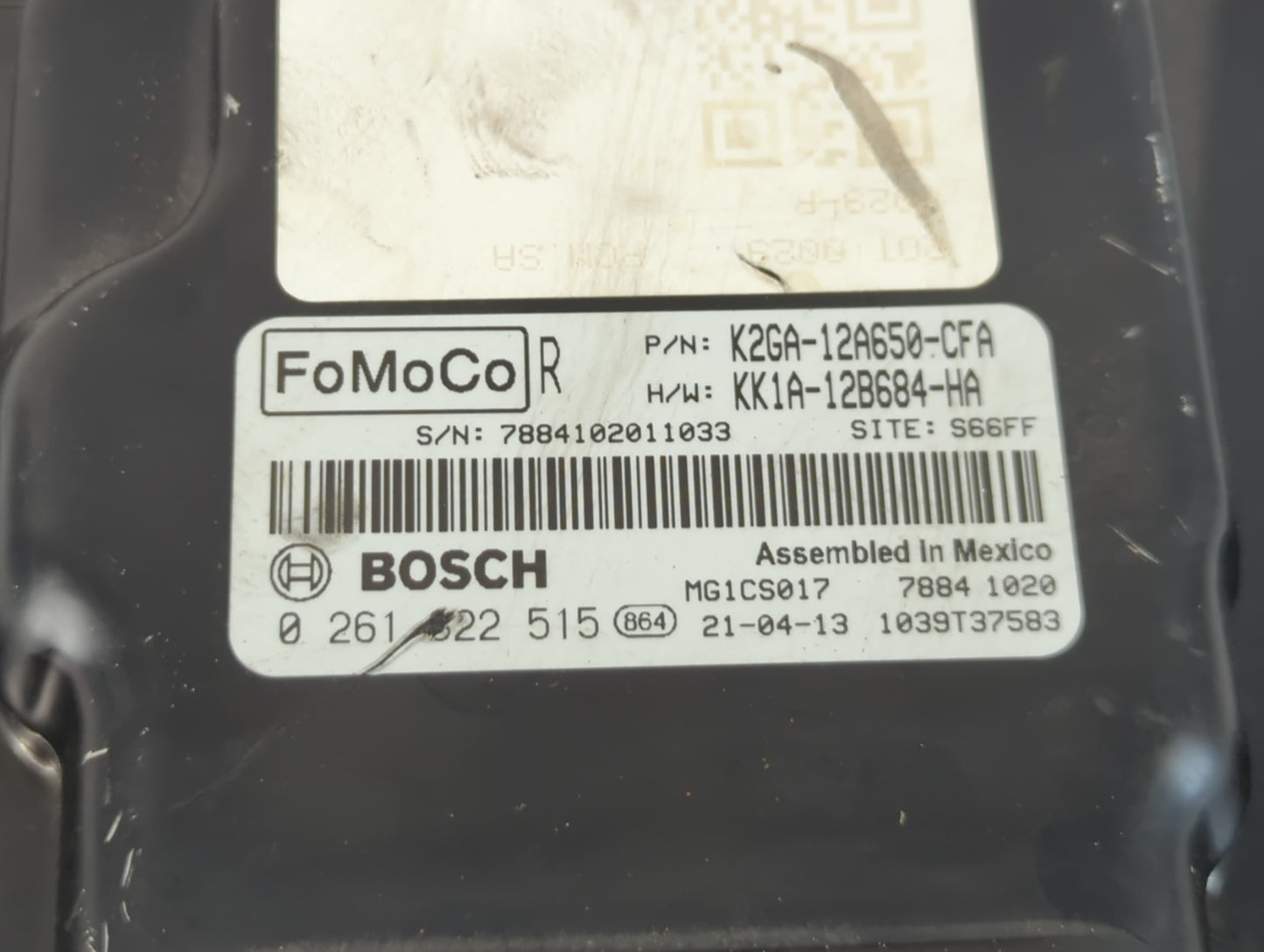 2021 Ford Edge PCM Engine Control Computer ECU ECM PCU OEM P/N:KK1A-12B684-HA K2GA-12A650-CFA Fits Fits 2020 2022 OEM Used Auto Parts - Oemusedautoparts1.com