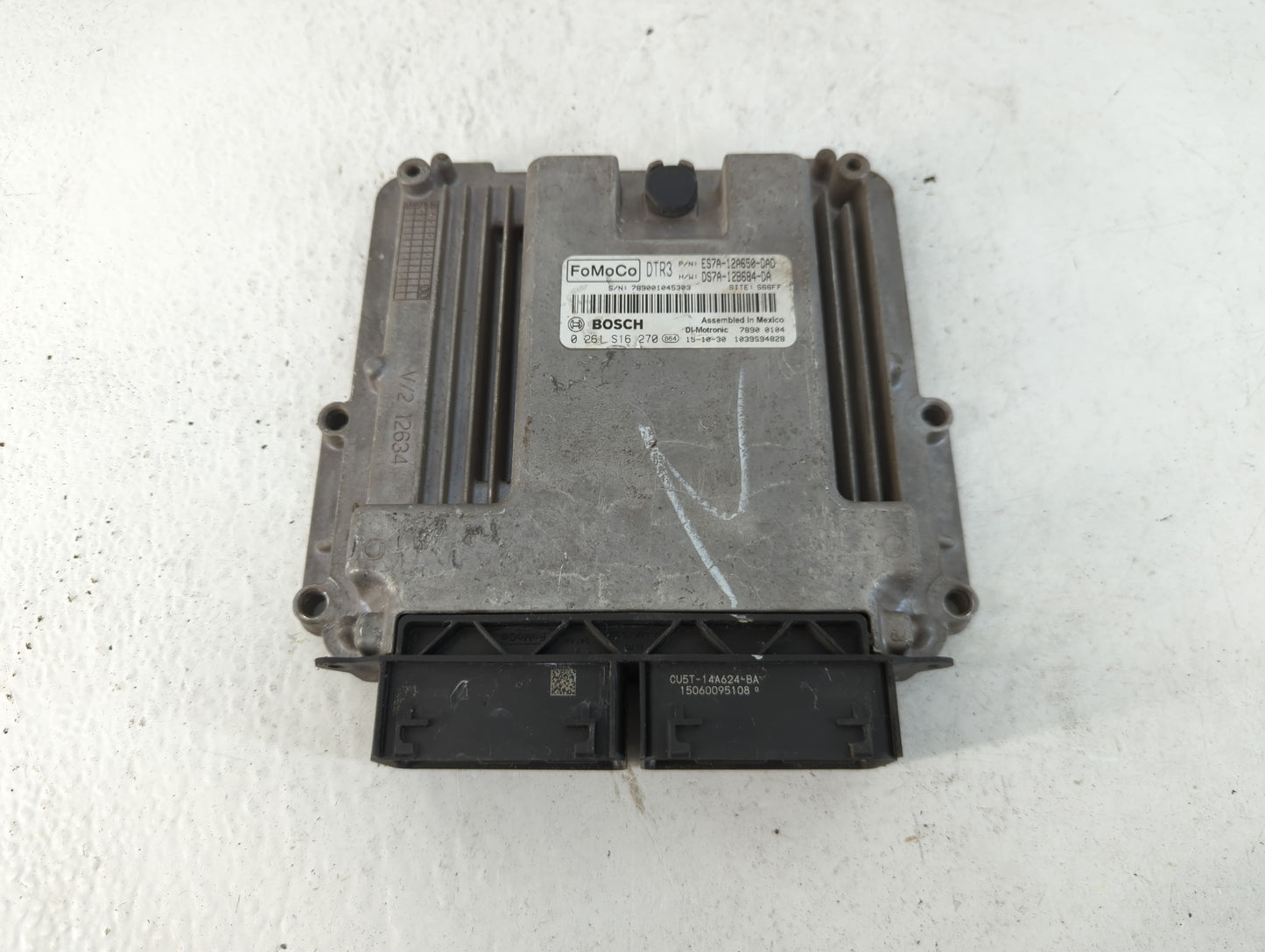 2014-2016 Ford Fusion PCM Engine Control Computer ECU ECM PCU OEM P/N:DS7A-12B684-DA ES7A-12A650-DAD Fits Fits 2014 2015 2016 OEM Used Auto Parts - Oemusedautoparts1.com