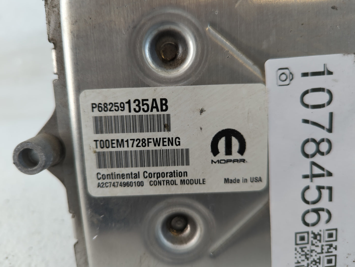 2016-2019 Dodge Journey PCM Engine Control Computer ECU ECM PCU OEM P/N:P68259135AB P68352965AB Fits Fits 2016 2017 2018 2019 OEM Used Auto Parts