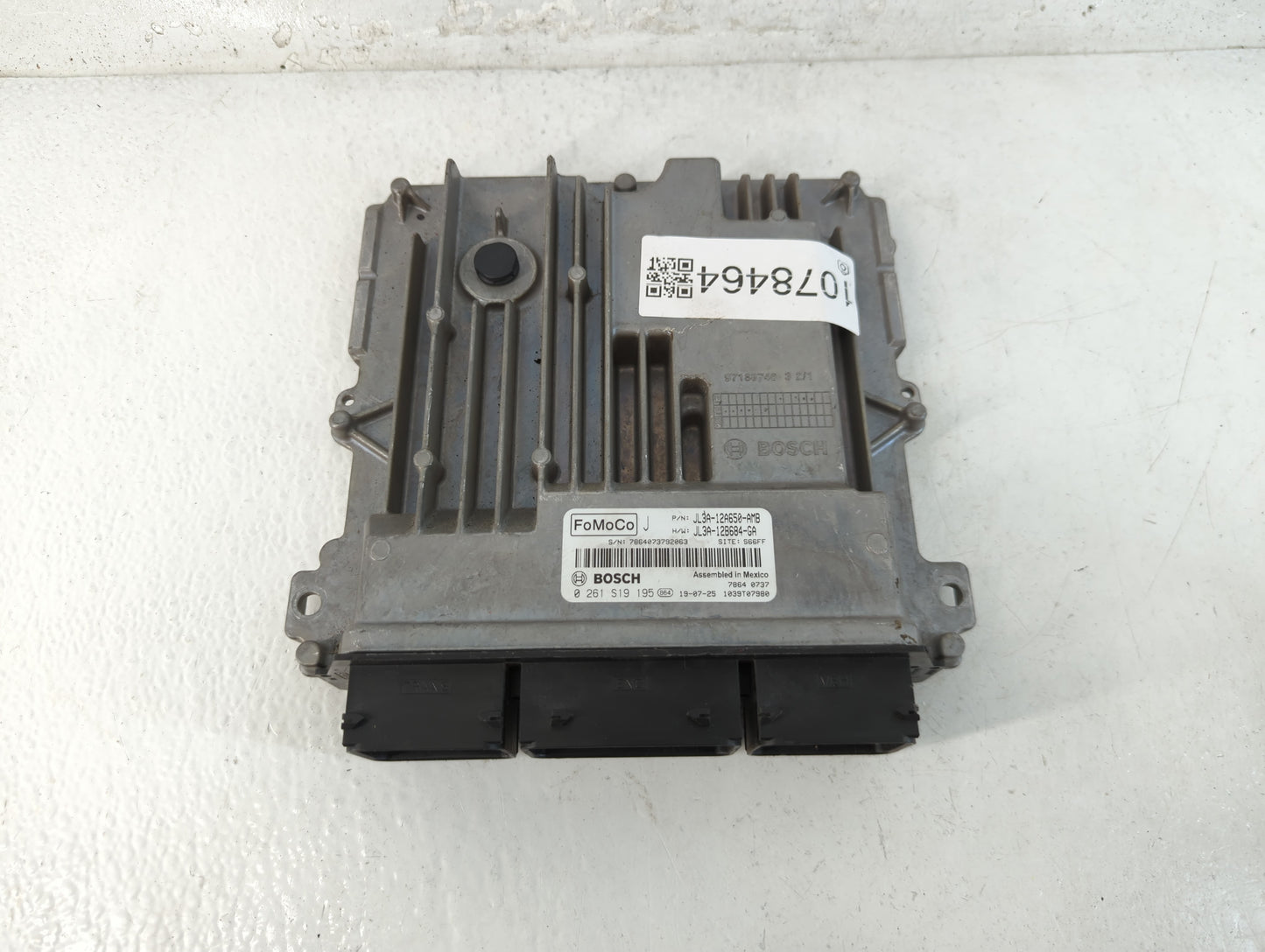 2018-2020 Ford F-150 PCM Engine Control Computer ECU ECM PCU OEM P/N:JL3A-12B684-GA JL3A-12A650-AMB Fits Fits 2018 2019 2020 OEM Used Auto Parts