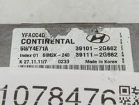 2011-2014 Hyundai Sonata PCM Engine Control Computer ECU ECM PCU OEM P/N:39111-2G662 39101-2G662 Fits Fits 2011 2012 2013 2014 OEM Used Auto Parts - Oemusedautoparts1.com
