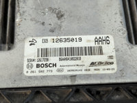 2010-2011 Cadillac Cts PCM Engine Control Computer ECU ECM PCU OEM P/N:12635019 Fits Fits 2010 2011 OEM Used Auto Parts - Oemusedautoparts1.com