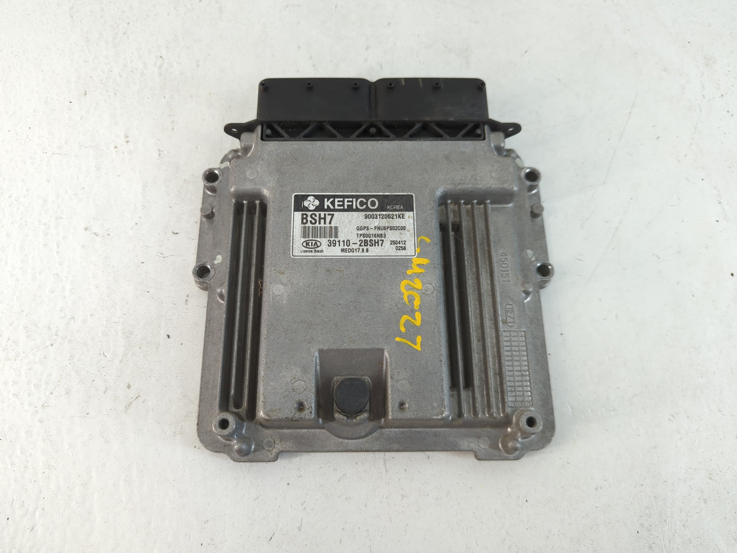 2015 Kia Soul PCM Engine Control Computer ECU ECM PCU OEM P/N:39110-2BSH7 Fits OEM Used Auto Parts - Oemusedautoparts1.com
