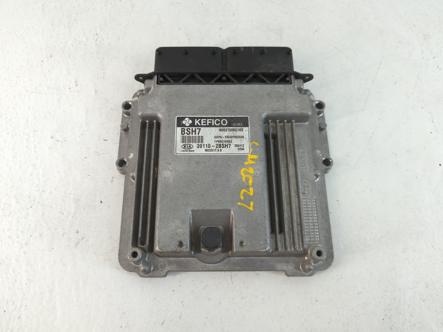2015 Kia Soul PCM Engine Control Computer ECU ECM PCU OEM P/N:39110-2BSH7 Fits OEM Used Auto Parts - Oemusedautoparts1.com