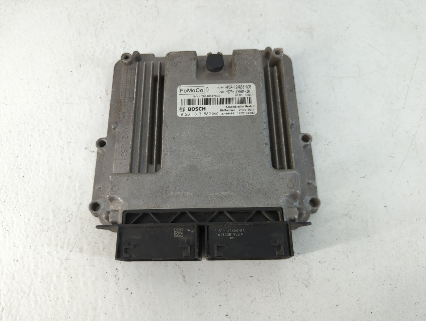 2017-2019 Lincoln Mkz PCM Engine Control Computer ECU ECM PCU OEM P/N:HS7A-12B684-JA HP5A-12A650-AGB Fits Fits 2017 2018 2019 2020 OEM Used Auto Parts