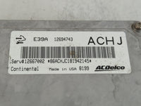 2017-2020 Chevrolet Impala PCM Engine Control Computer ECU ECM PCU OEM P/N:12694743 Fits Fits 2017 2018 2019 2020 OEM Used Auto Parts - Oemusedautoparts1.com