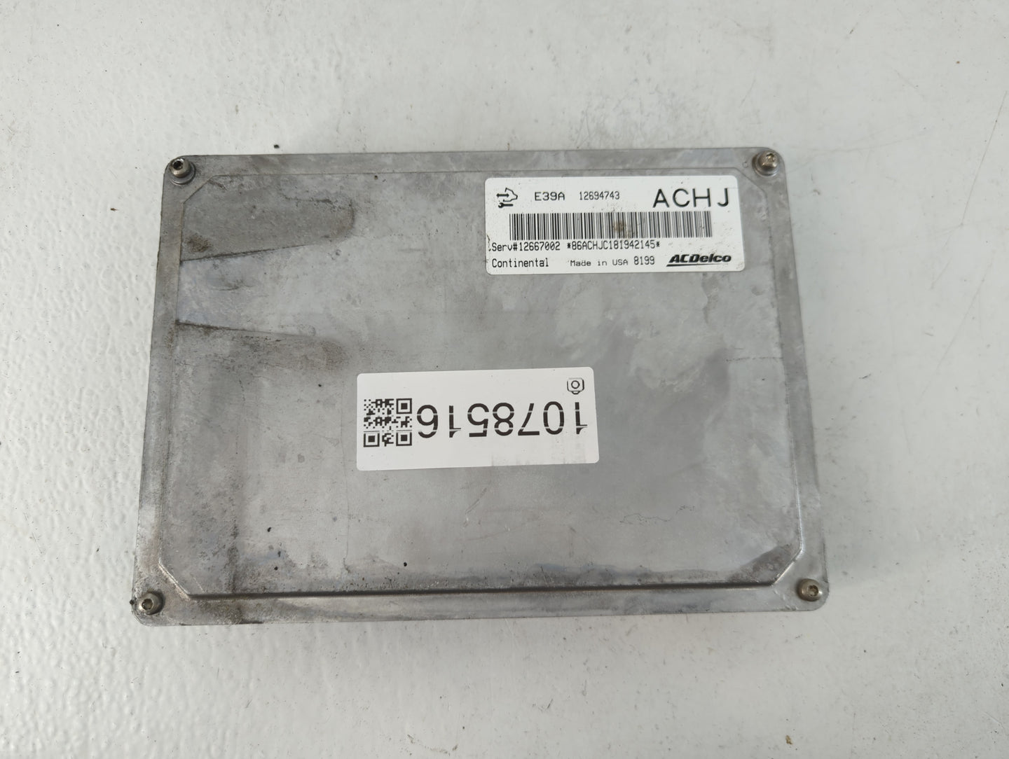 2017-2020 Chevrolet Impala PCM Engine Control Computer ECU ECM PCU OEM P/N:12694743 Fits Fits 2017 2018 2019 2020 OEM Used Auto Parts - Oemusedautoparts1.com