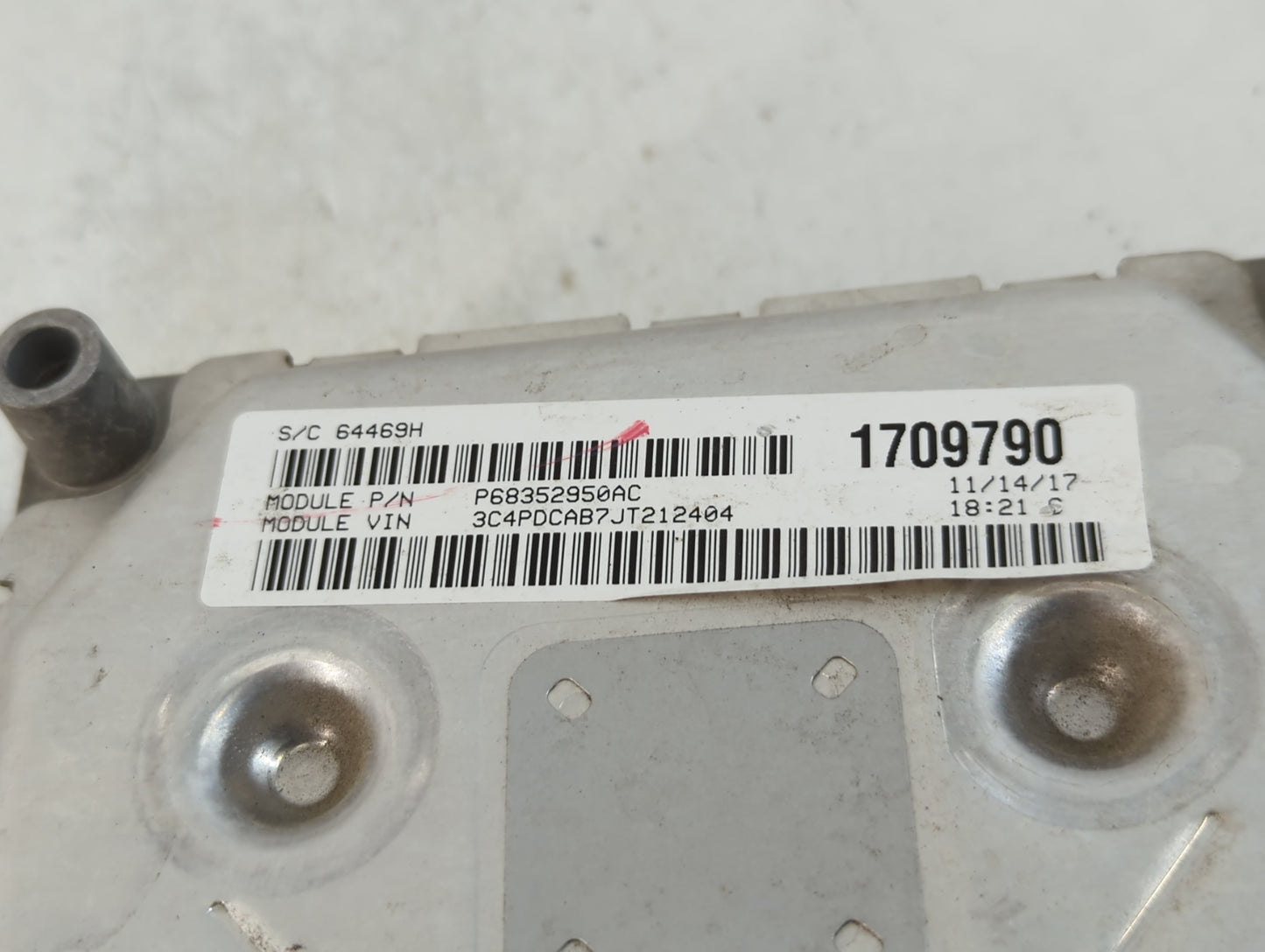 2016-2020 Dodge Journey PCM Engine Control Computer ECU ECM PCU OEM P/N:P68259127AB P68352951AC Fits Fits 2016 2017 2018 2019 2020 OEM Used Auto Parts