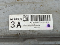 2010 Nissan Altima PCM Engine Control Computer ECU ECM PCU OEM P/N:MEC112-010 C1 MEC112-013 A1 073C A Fits OEM Used Auto Parts - Oemusedautoparts1.com