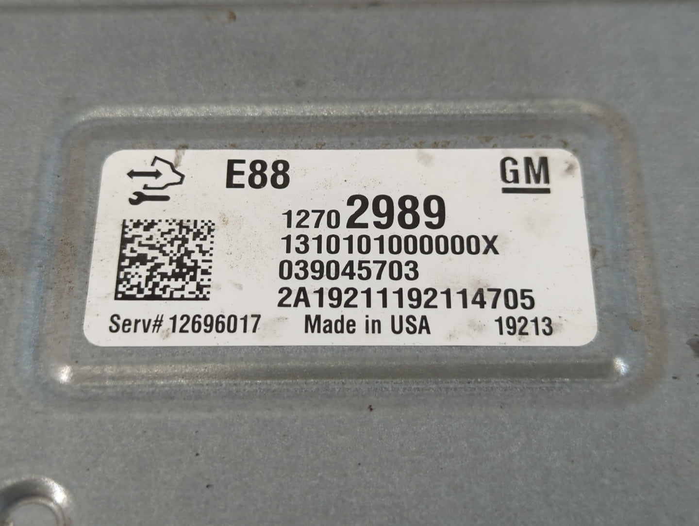2020-2022 Chevrolet Equinox PCM Engine Control Computer ECU ECM PCU OEM P/N:12702989 Fits Fits 2020 2021 2022 OEM Used Auto Parts - Oemusedautoparts1.com