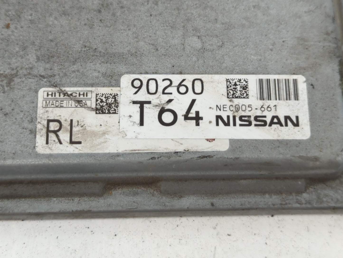 2013-2015 Nissan Rogue PCM Engine Control Computer ECU ECM PCU OEM P/N:NEC005-661 Fits Fits 2013 2014 2015 OEM Used Auto Parts - Oemusedautoparts1.com