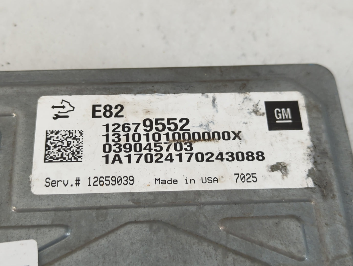 2017-2022 Gmc Acadia PCM Engine Control Computer ECU ECM PCU OEM P/N:12679552 Fits Fits 2016 2017 2018 2019 2020 2021 2022 OEM Used Auto Parts