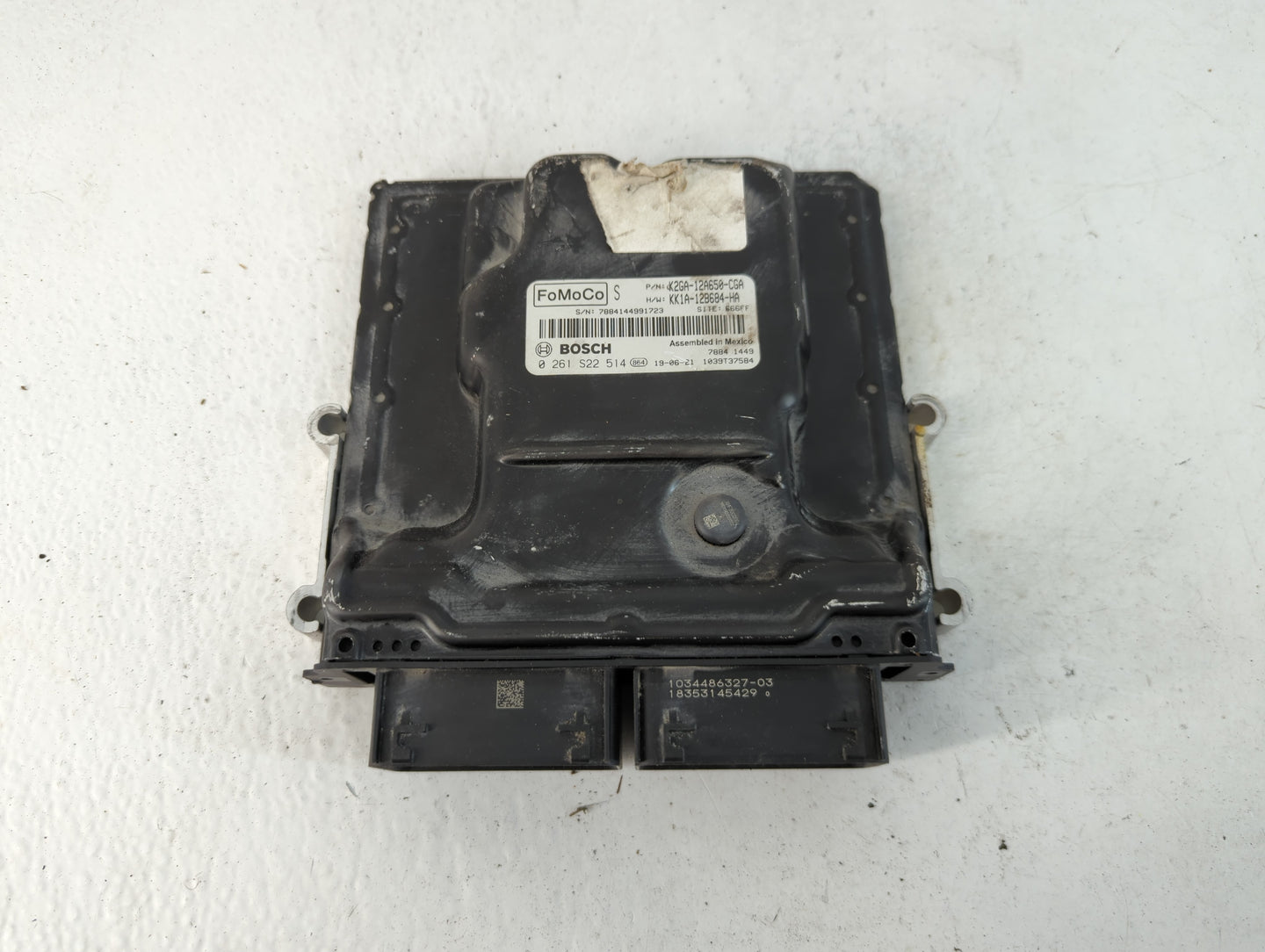 2019 Lincoln Nautilus PCM Engine Control Computer ECU ECM PCU OEM P/N:KK1A-12B684-HA K2GA-12A650-CGA Fits Fits 2020 2021 2022 OEM Used Auto Parts - Oemusedautoparts1.com
