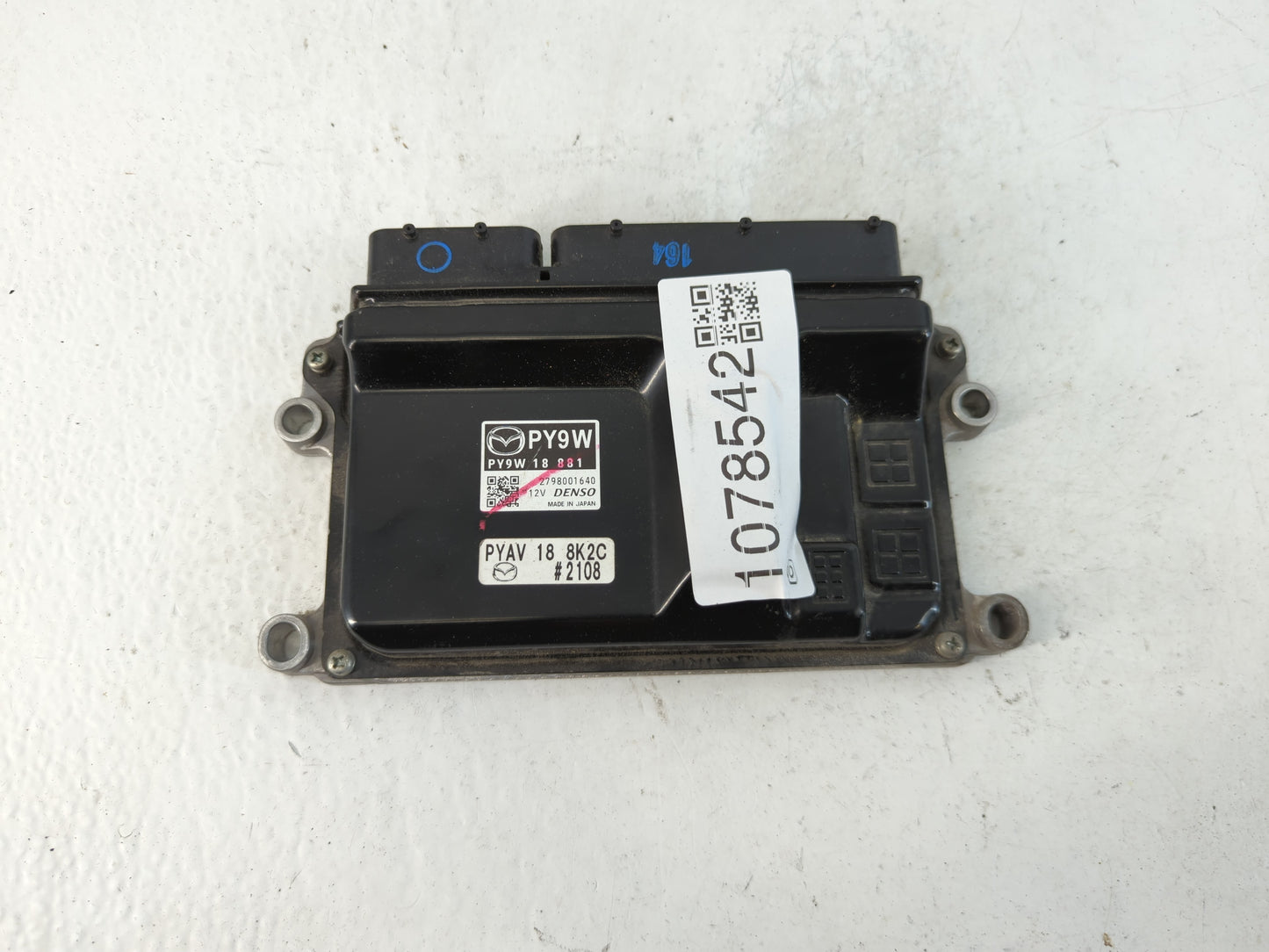 2016 Mazda Cx-5 PCM Engine Control Computer ECU ECM PCU OEM P/N:PYAV 18 8K2D PY9V 18 881 Fits Fits 2017 2018 OEM Used Auto Parts - Oemusedautoparts1.com