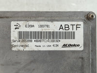 2013-2015 Chevrolet Captiva Sport PCM Engine Control Computer ECU ECM PCU OEM P/N:12657781 Fits Fits 2013 2014 2015 2016 OEM Used Auto Parts - Oemusedautoparts1.com