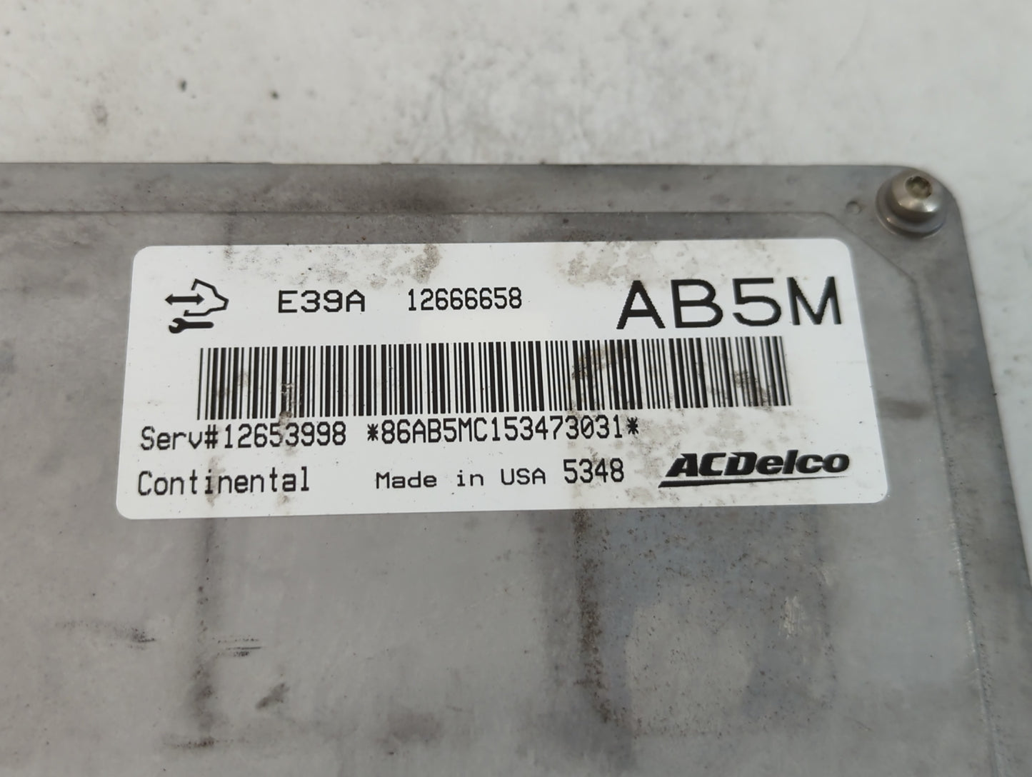 2013-2016 Cadillac Srx PCM Engine Control Computer ECU ECM PCU OEM P/N:12666658 Fits Fits 2013 2014 2015 2016 OEM Used Auto Parts - Oemusedautoparts1.com