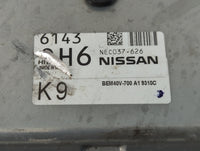 2018-2019 Nissan Nv200 PCM Engine Control Computer ECU ECM PCU OEM P/N:NEC037-626 Fits Fits 2018 2019 OEM Used Auto Parts - Oemusedautoparts1.com