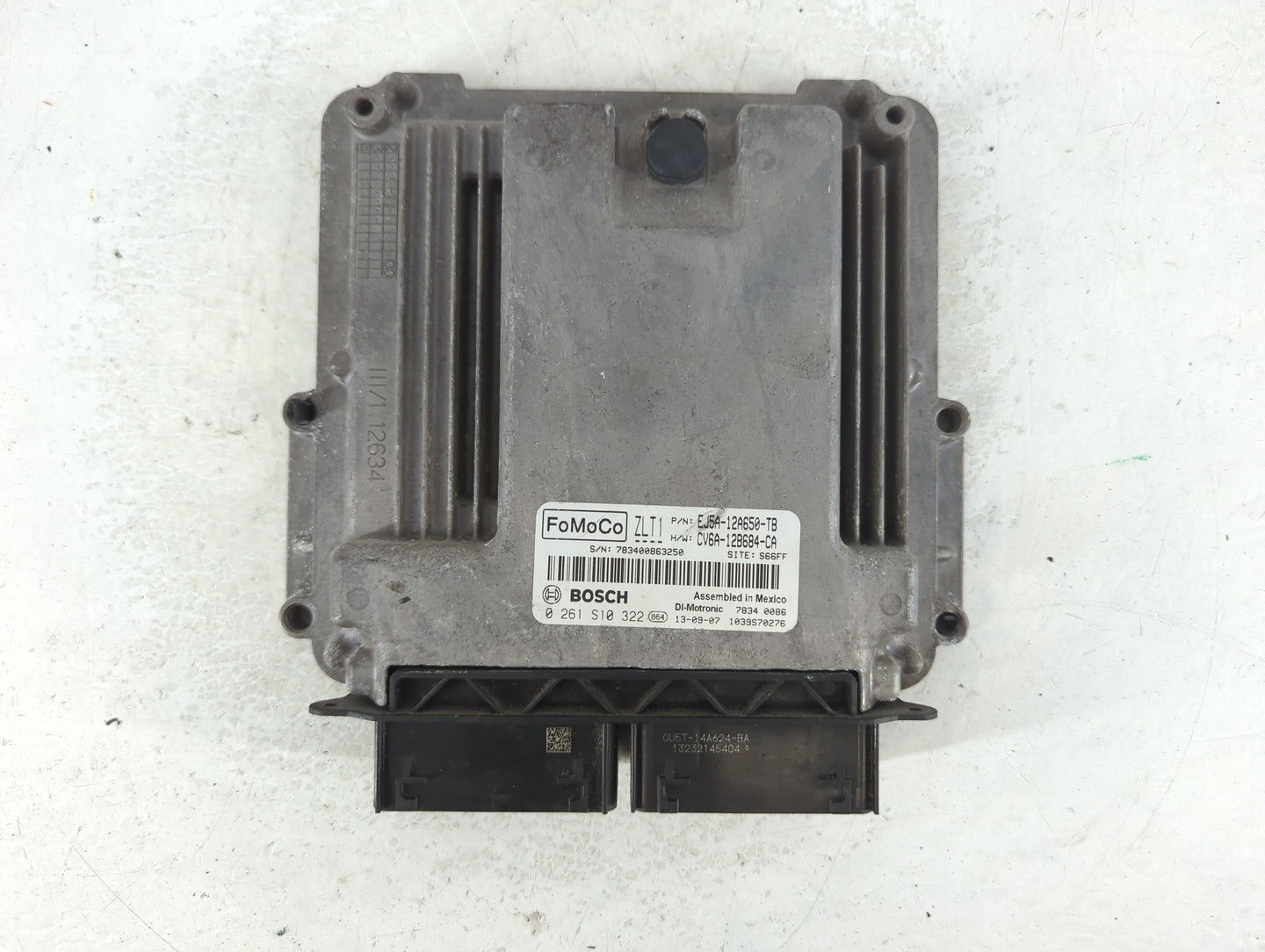 2014-2016 Ford Escape PCM Engine Control Computer ECU ECM PCU OEM P/N:EJ5A-12A650-TB CV6A-12B684-CA Fits Fits 2014 2015 2016 OEM Used Auto Parts - Oemusedautoparts1.com