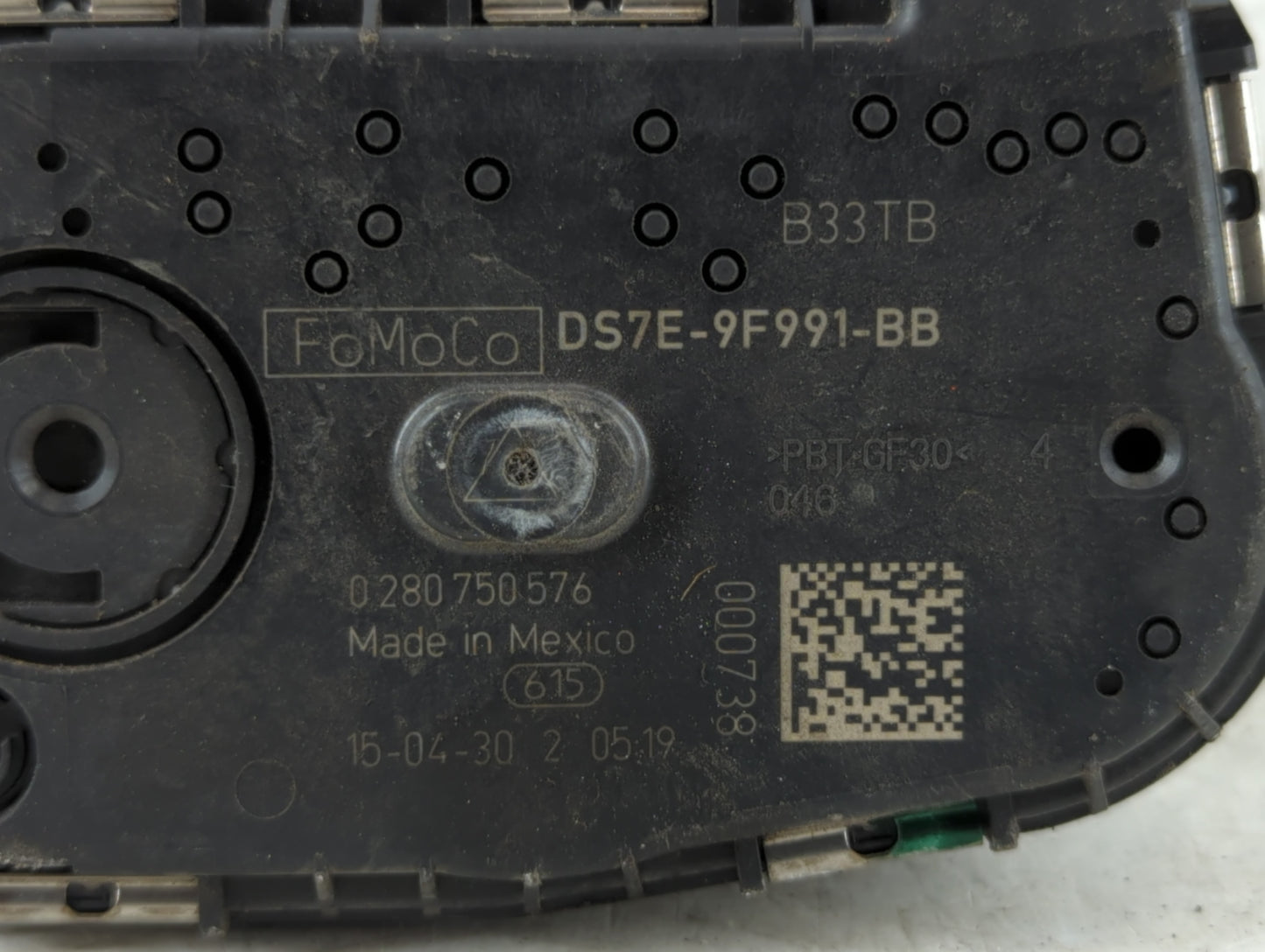 2015-2018 Ford Edge Throttle Body P/N:DS7E-9F991-BB Fits Fits 2014 2015 2016 2017 2018 2019 2020 2021 2022 OEM Used Auto Parts - Oemusedautoparts1.com
