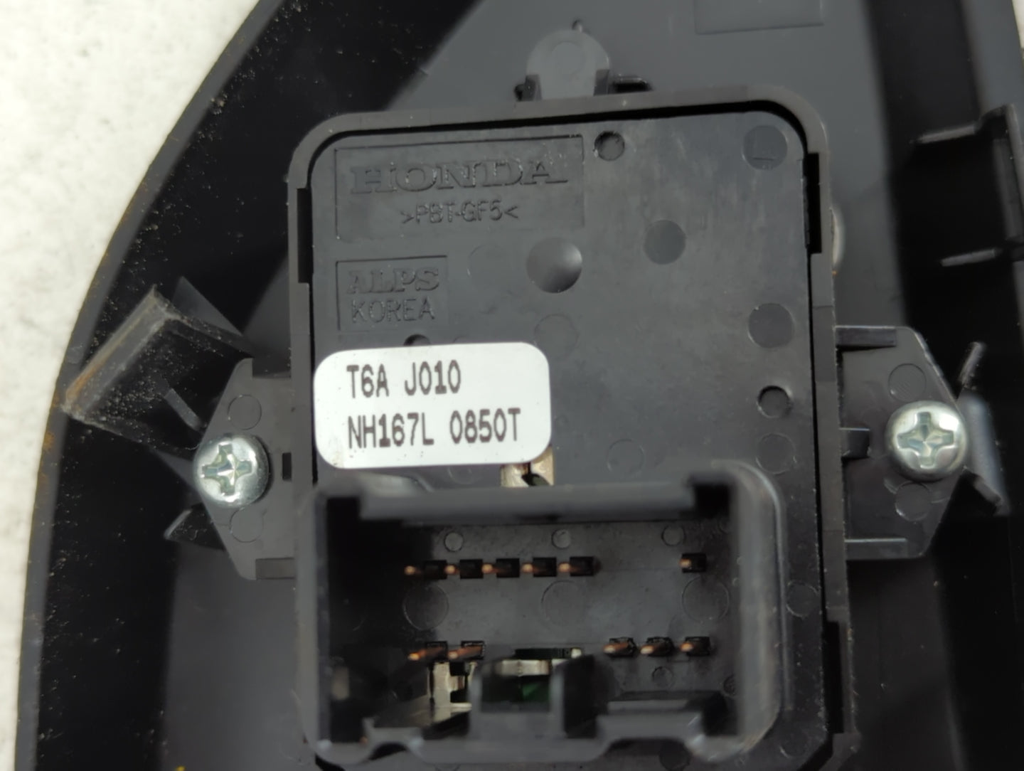 2016-2018 Honda Civic Master Power Window Switch Replacement Driver Side Left P/N:T6A J010 M64590, CA0619 Fits Fits 2016 2018 OEM Used Auto Parts - Oemusedautoparts1.com