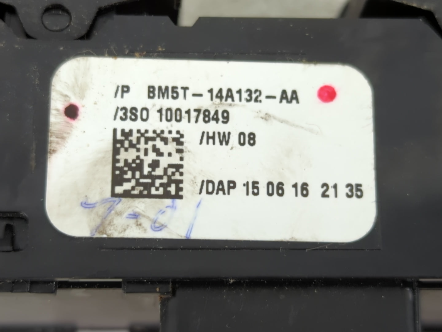 2013-2016 Ford Escape Master Power Window Switch Replacement Driver Side Left P/N:BM5T-14A132-AA Fits OEM Used Auto Parts - Oemusedautoparts1.com