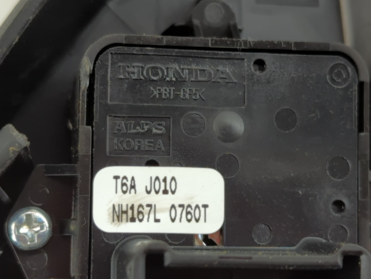 2016-2018 Honda Civic Master Power Window Switch Replacement Driver Side Left P/N:T6A J010 M64590, CA0619 Fits Fits 2016 2018 OEM Used Auto Parts - Oemusedautoparts1.com