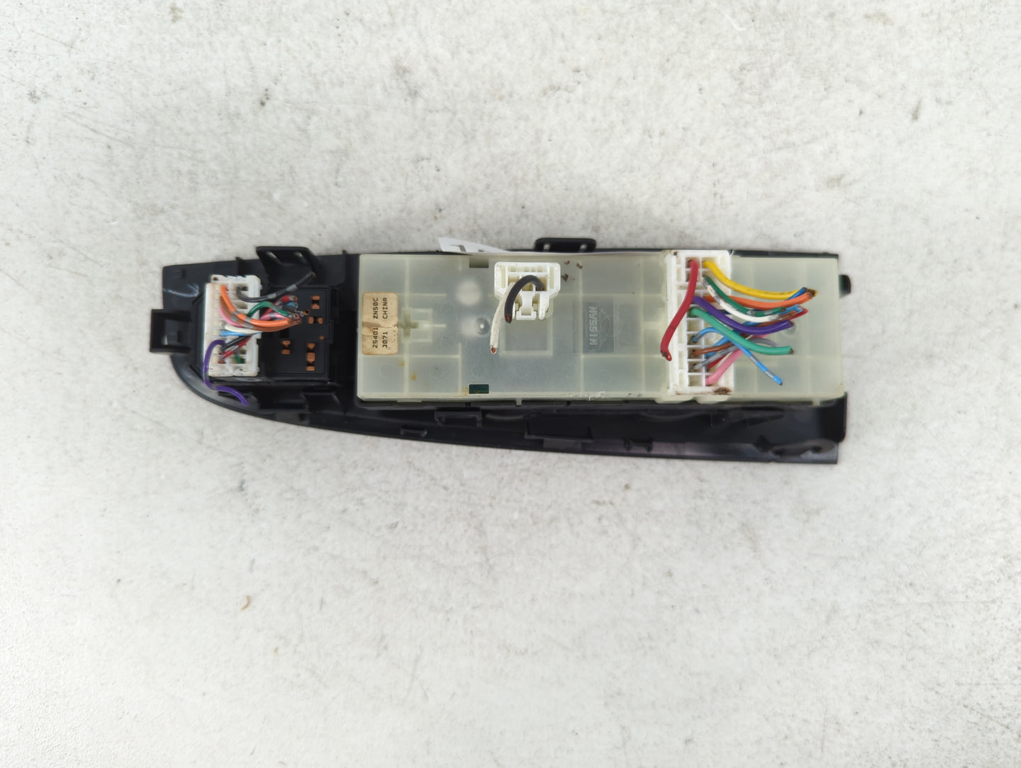 2007-2012 Nissan Altima Master Power Window Switch Replacement Driver Side Left P/N:25401 ZN50C Fits OEM Used Auto Parts - Oemusedautoparts1.com