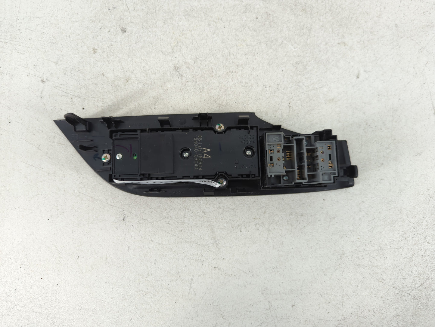 2021 Toyota Rav4 Master Power Window Switch Replacement Driver Side Left P/N:84040-0R040 Fits Fits 2018 2019 2020 2022 OEM Used Auto Parts