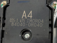 2021 Toyota Rav4 Master Power Window Switch Replacement Driver Side Left P/N:84040-0R040 Fits Fits 2018 2019 2020 2022 OEM Used Auto Parts