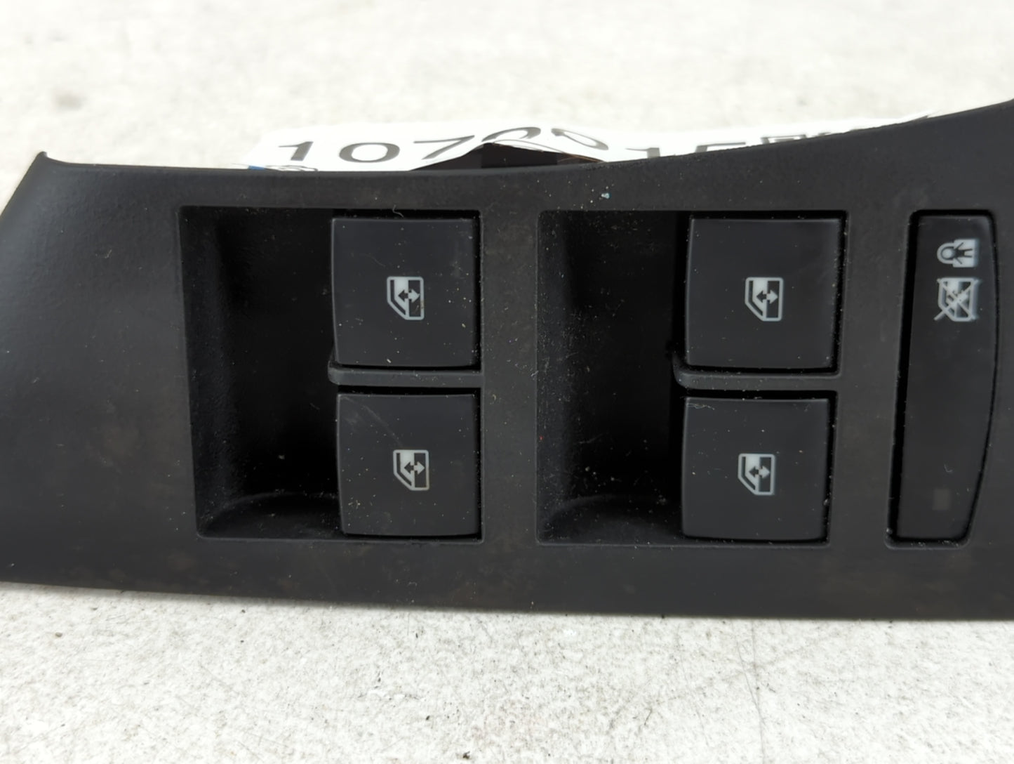 2011-2016 Chevrolet Cruze Master Power Window Switch Replacement Driver Side Left P/N:20838852 Fits OEM Used Auto Parts - Oemusedautoparts1.com