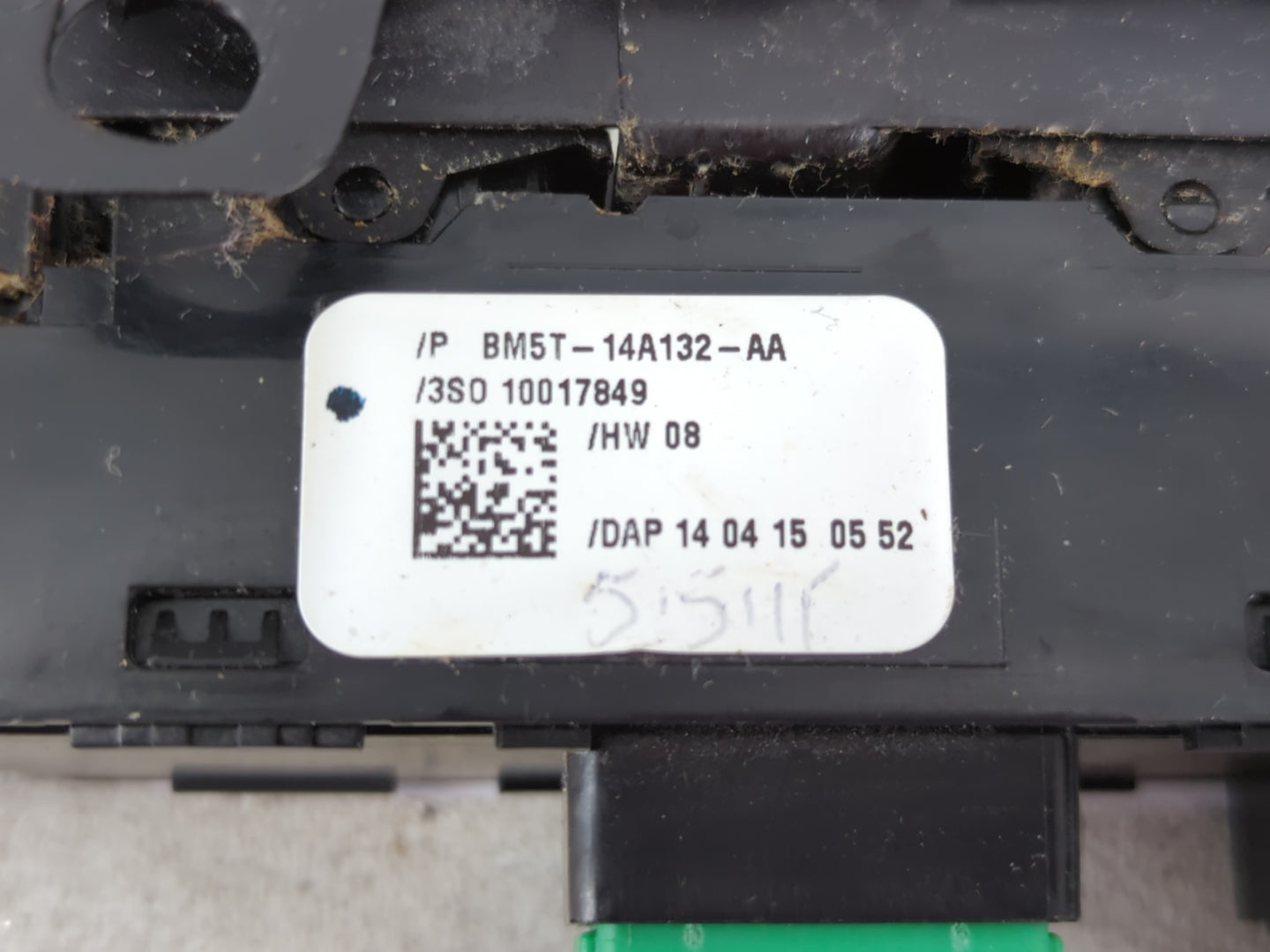 2012-2018 Ford Focus Master Power Window Switch Replacement Driver Side Left P/N:BM5T-14A132-AA Fits OEM Used Auto Parts - Oemusedautoparts1.com